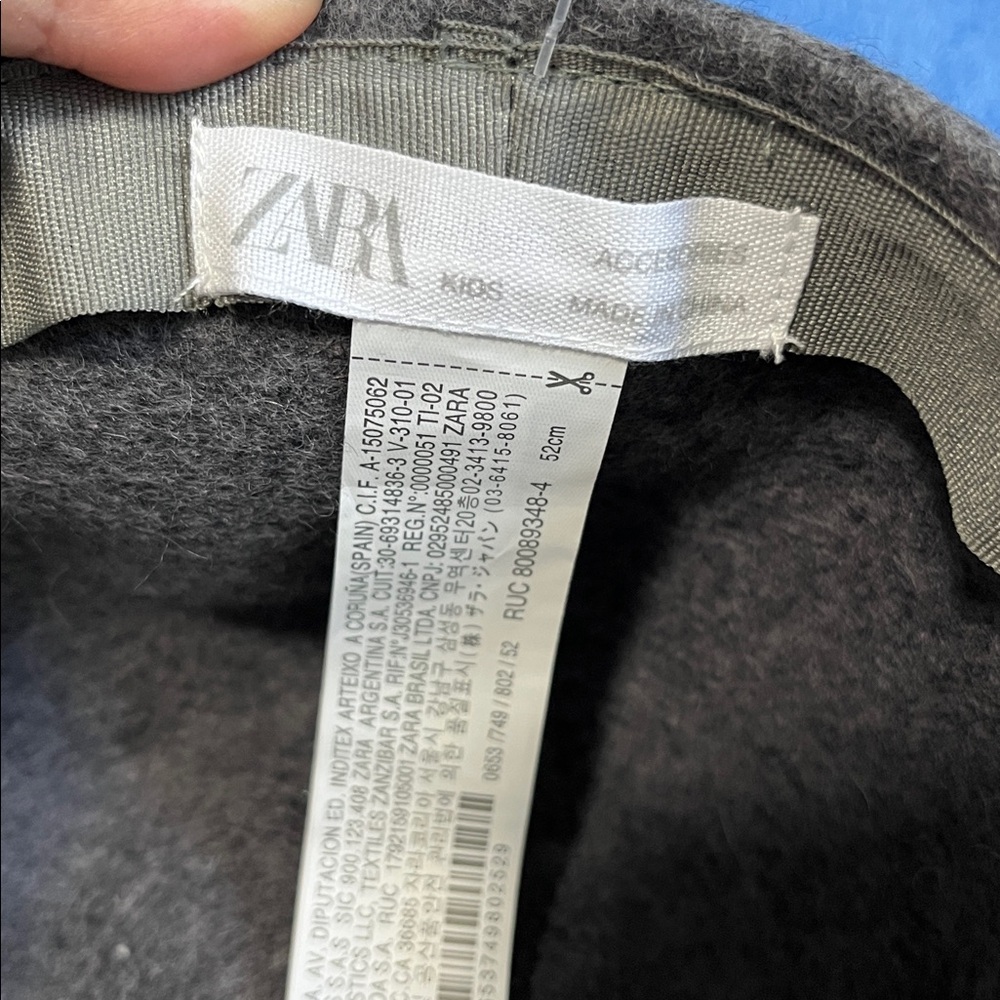 NWT ZARA Kids Wool Hat - Picture 5 of 7